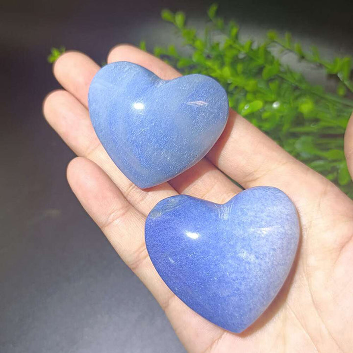 Blue Aventurine Heart