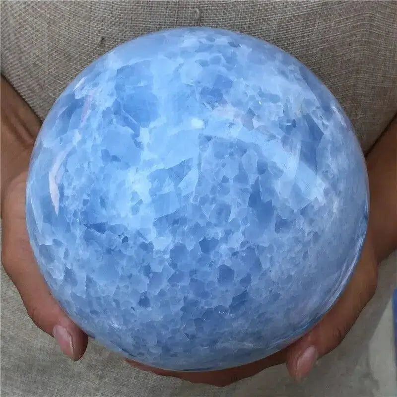 Blue Calcite Sphere