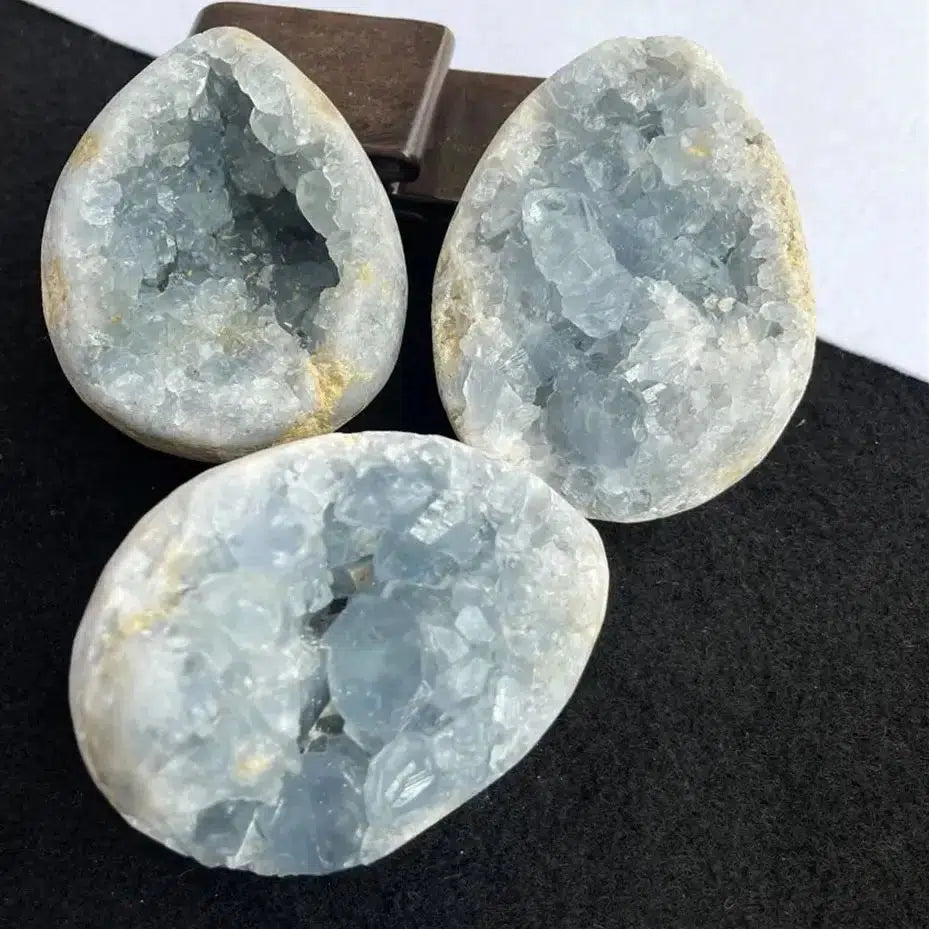 Blue Celestite Crystal Geode