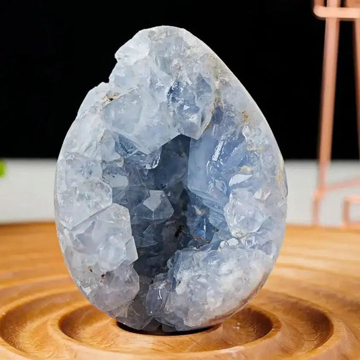 Blue Celestite Crystal Geode