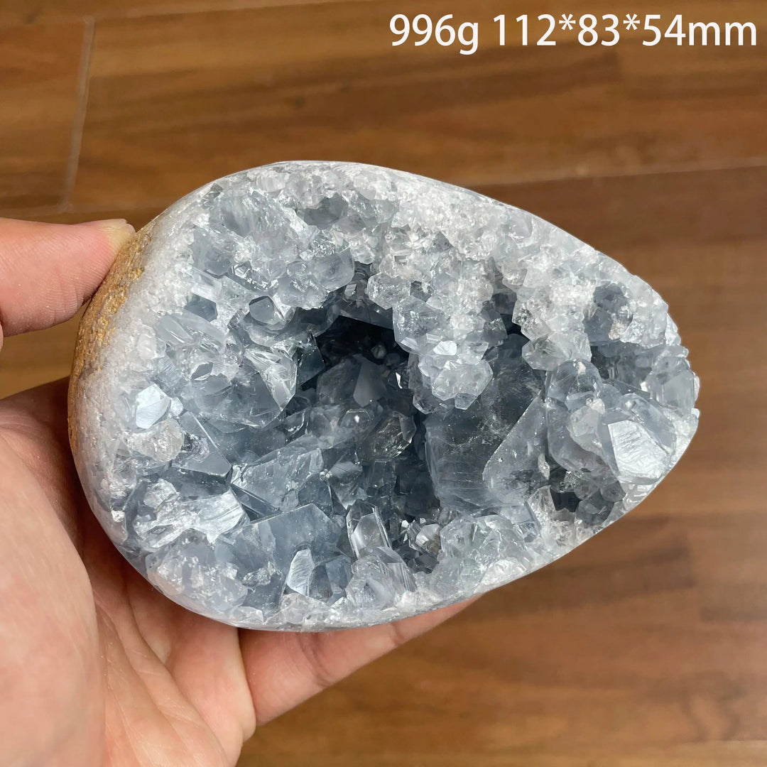 Blue Celestite Geode