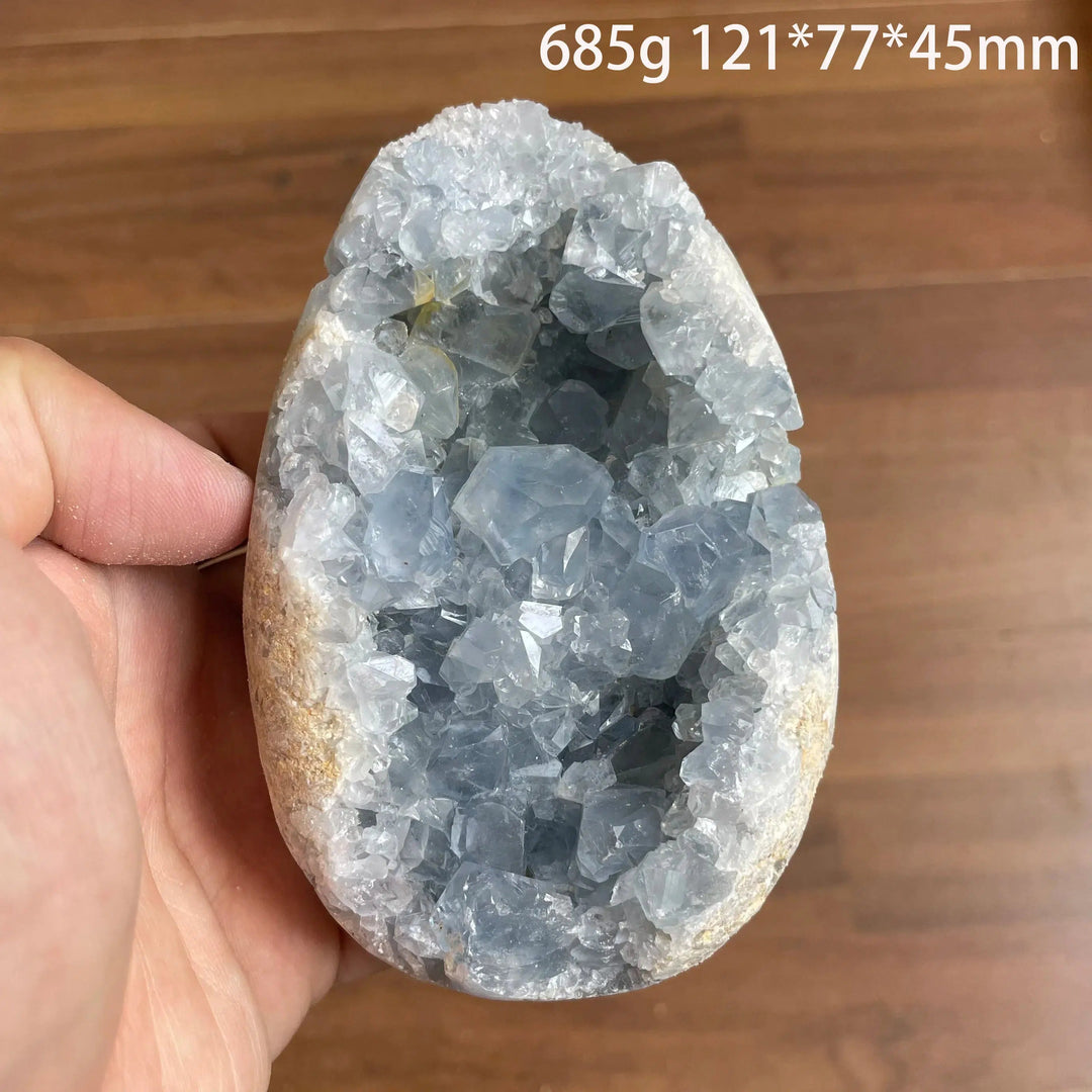 Blue Celestite Geode