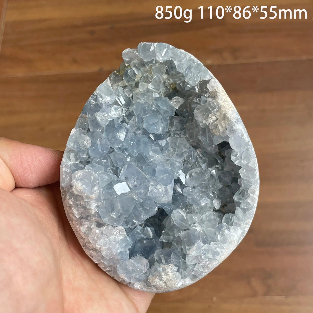 Blue Celestite Geode