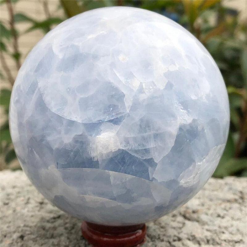 Blue Celestite Sphere