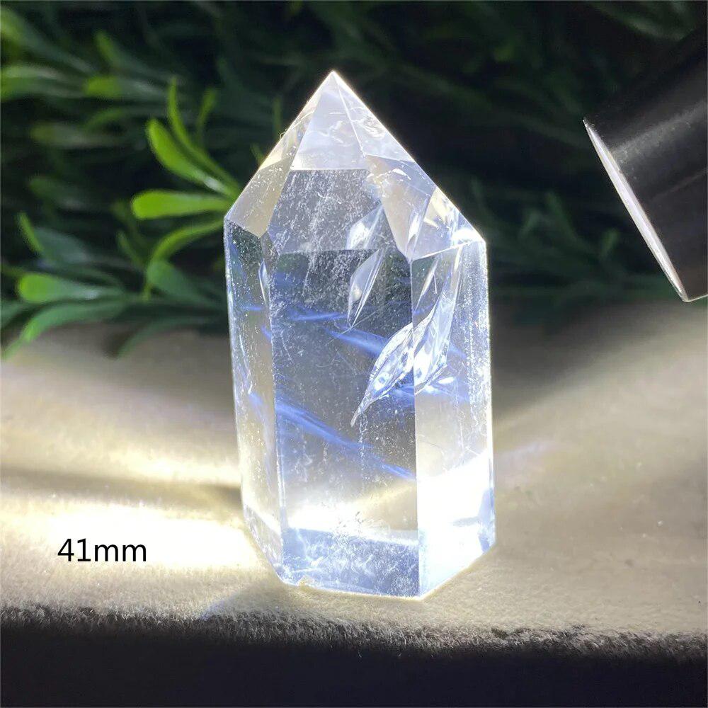 Blue Feather Point Quartz Tower