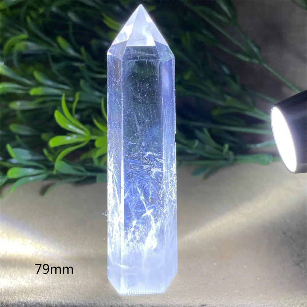 Blue Feather Point Quartz Tower