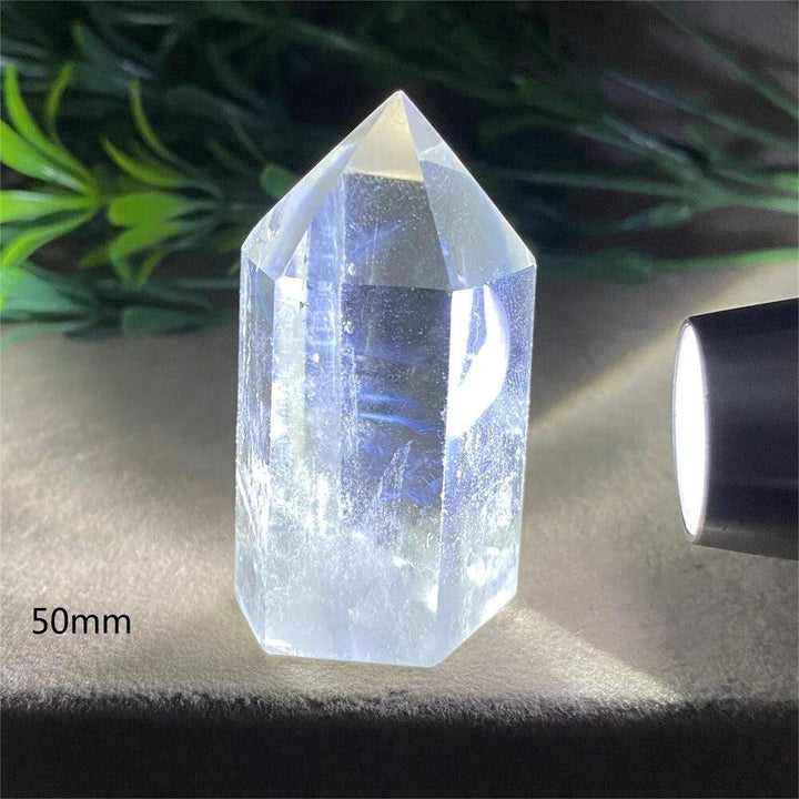 Blue Feather Point Quartz Tower