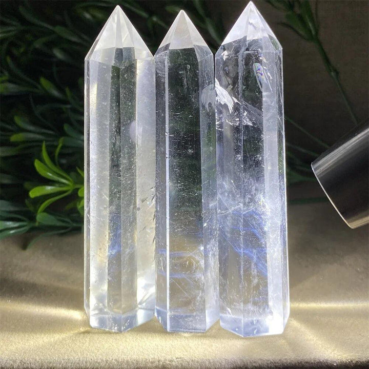 Blue Feather Point Quartz Tower