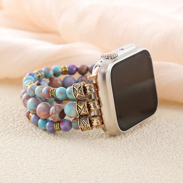 Blue Jasper Crystal Smartwatch Band