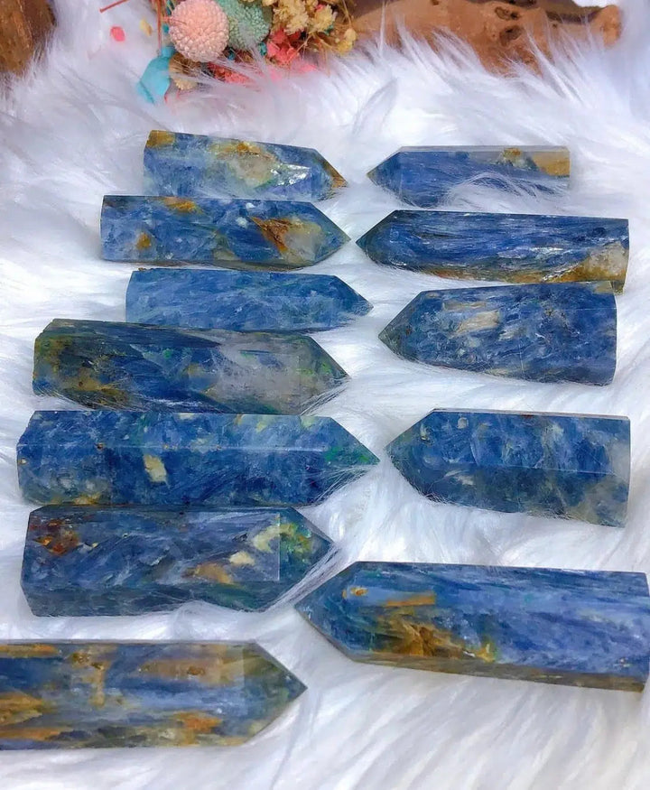 Blue Kyanite Crystal Tower