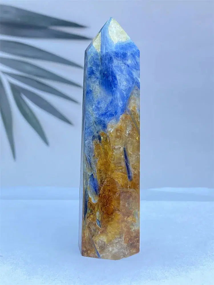 Blue Kyanite Crystal Tower