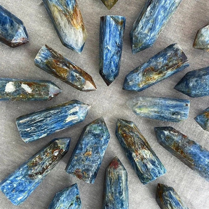 Blue Kyanite Crystal Tower