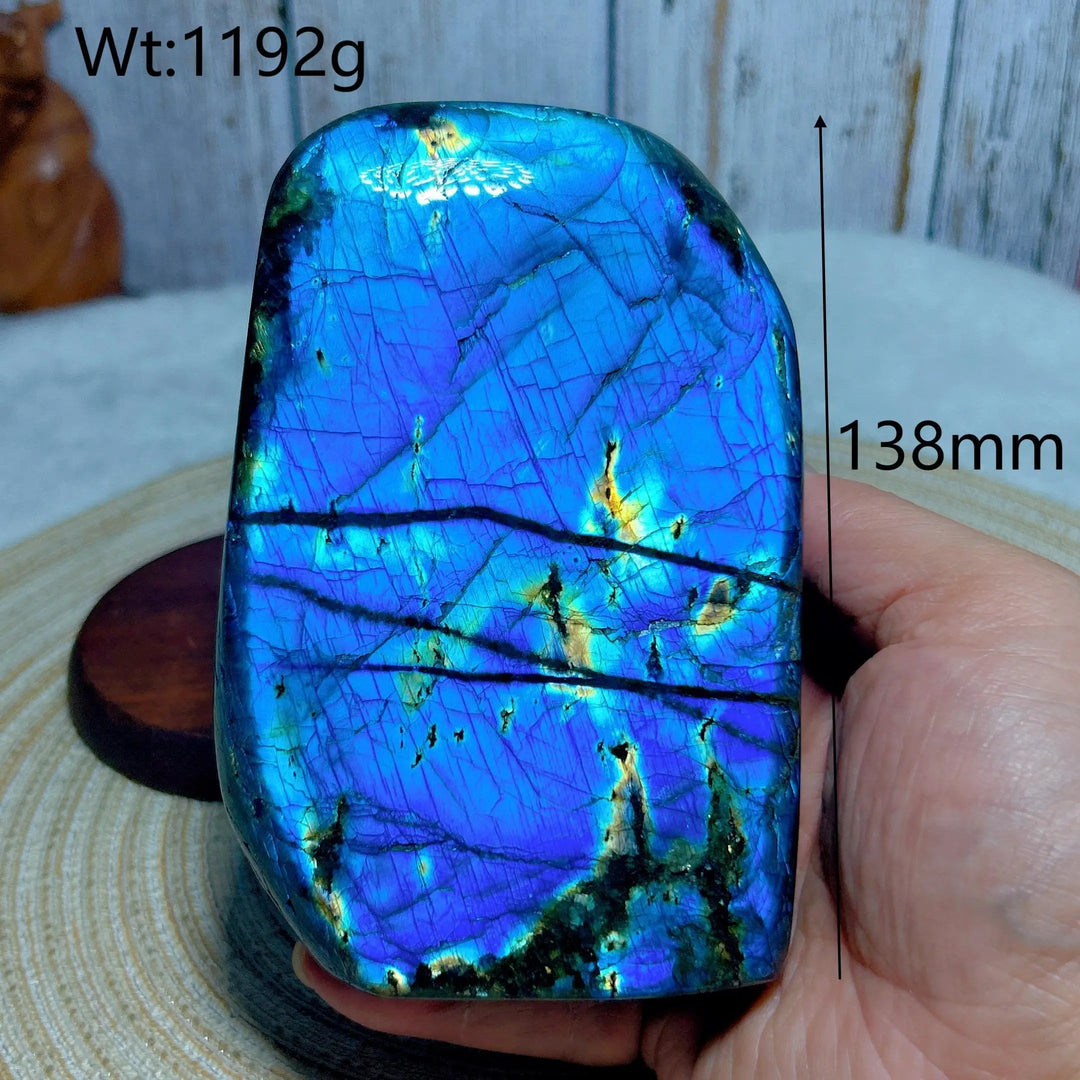 Blue Labradorite High Flash Freeform