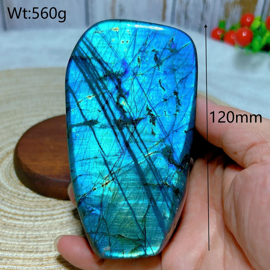 Blue Labradorite High Flash Freeform