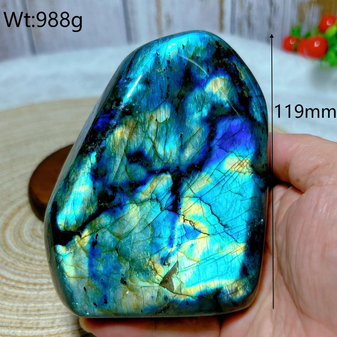 Blue Labradorite High Flash Freeform