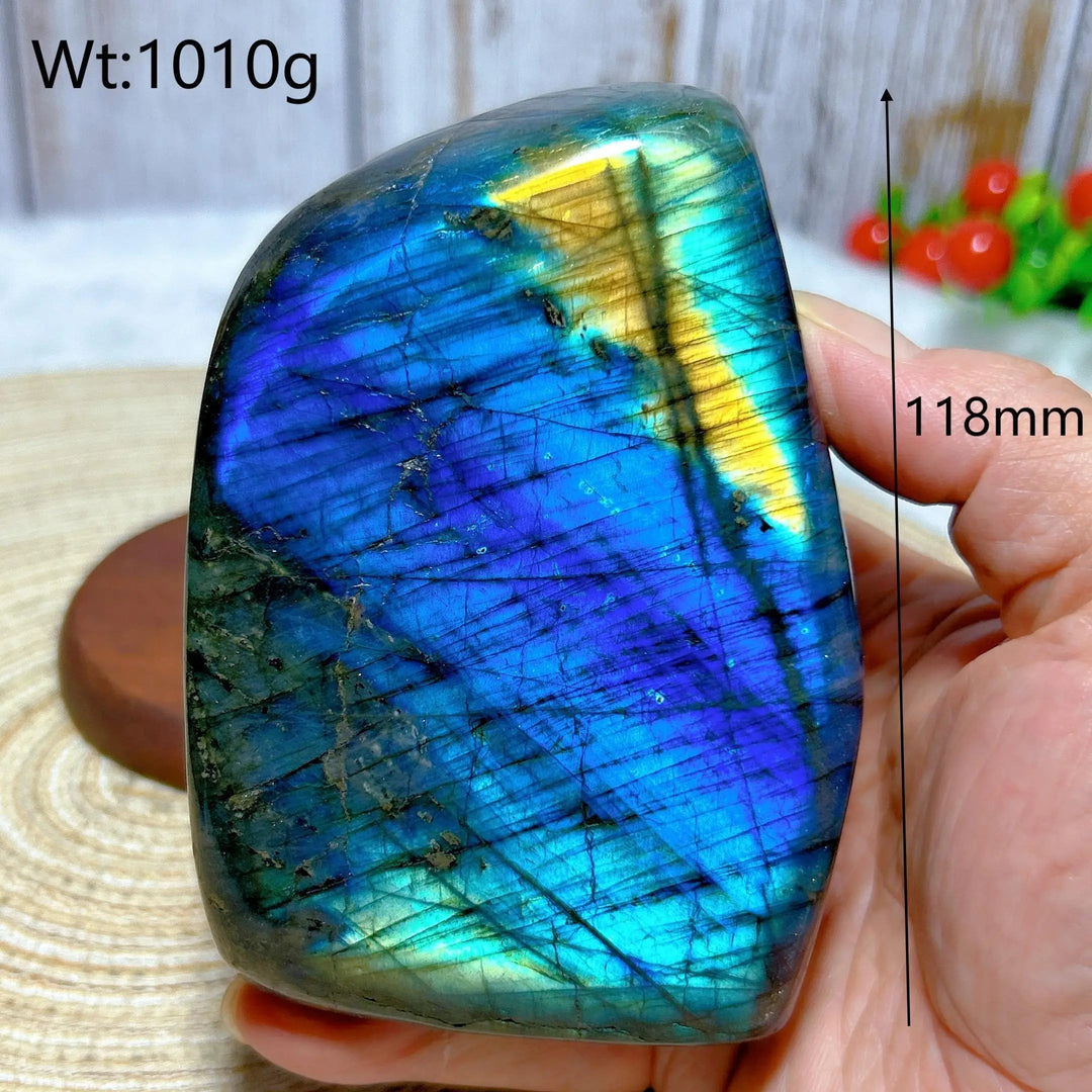 Blue Labradorite High Flash Freeform