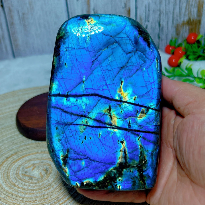 Blue Labradorite High Flash Freeform