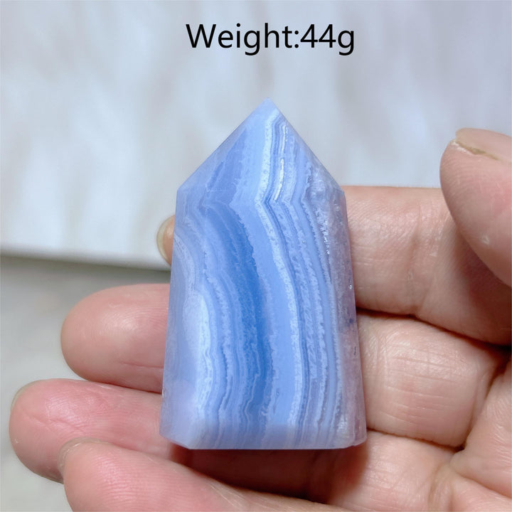 Blue Lace Agate Tower