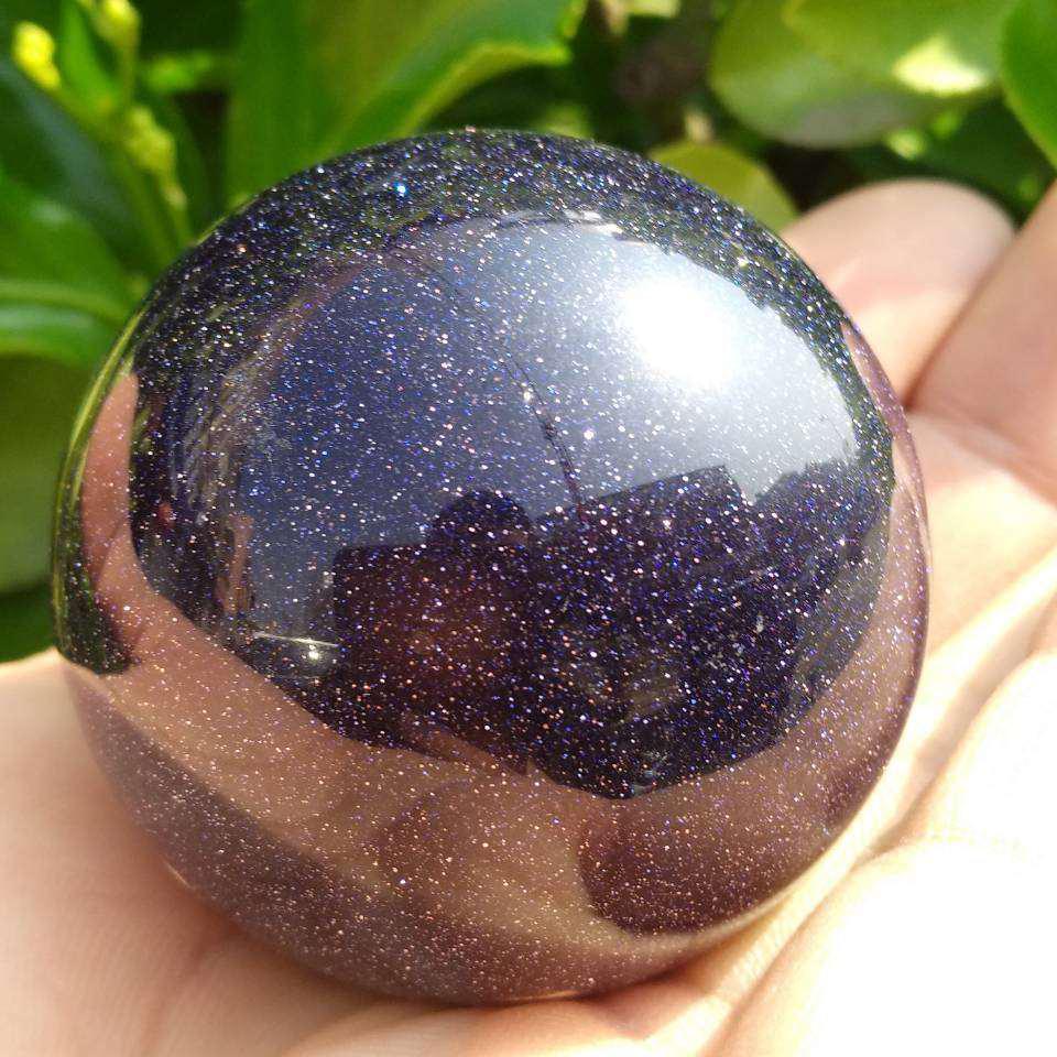 Blue Sandstone Sphere