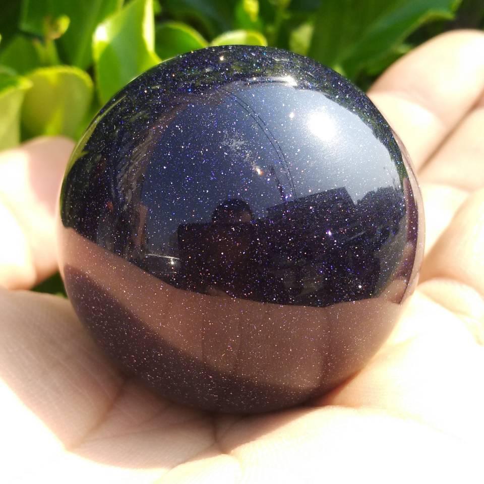 Blue Sandstone Sphere