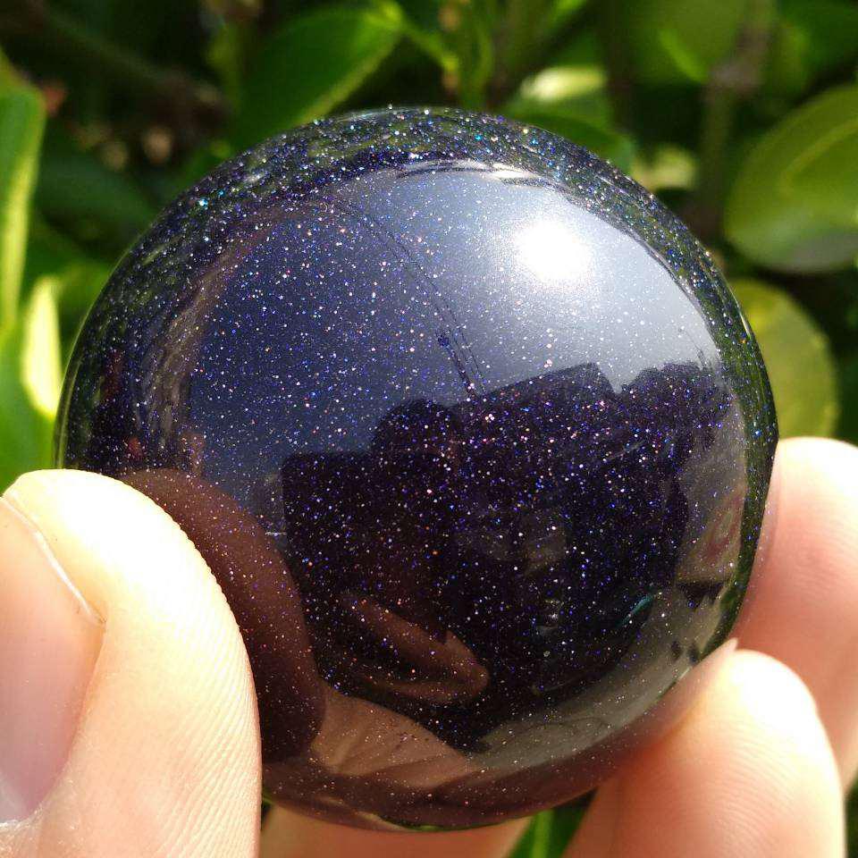 Blue Sandstone Sphere