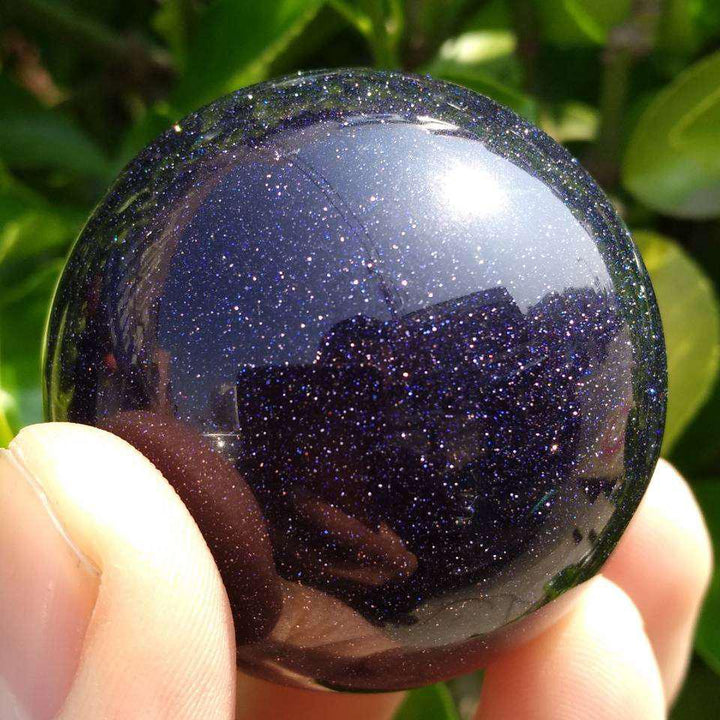 Blue Sandstone Sphere