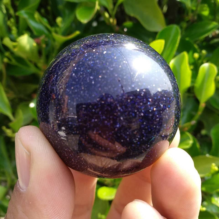 Blue Sandstone Sphere