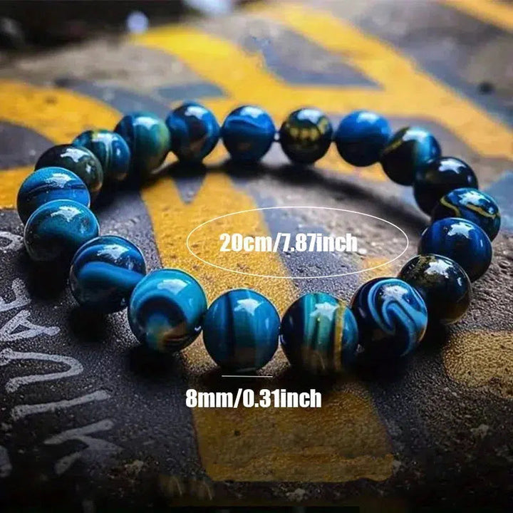 Blue Tigers Eye Bracelet