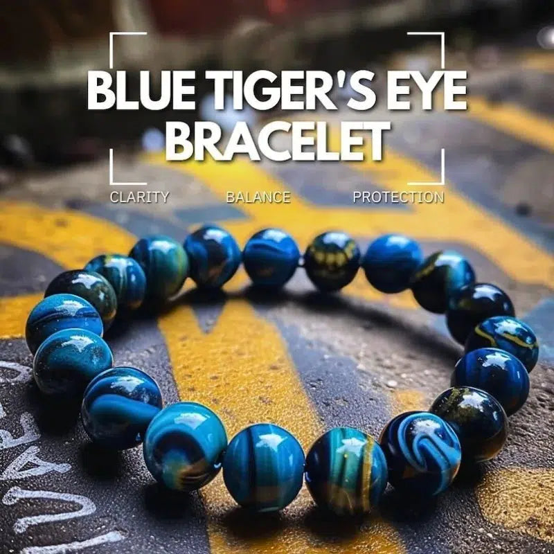 Blue Tiger's Eye Bracelet