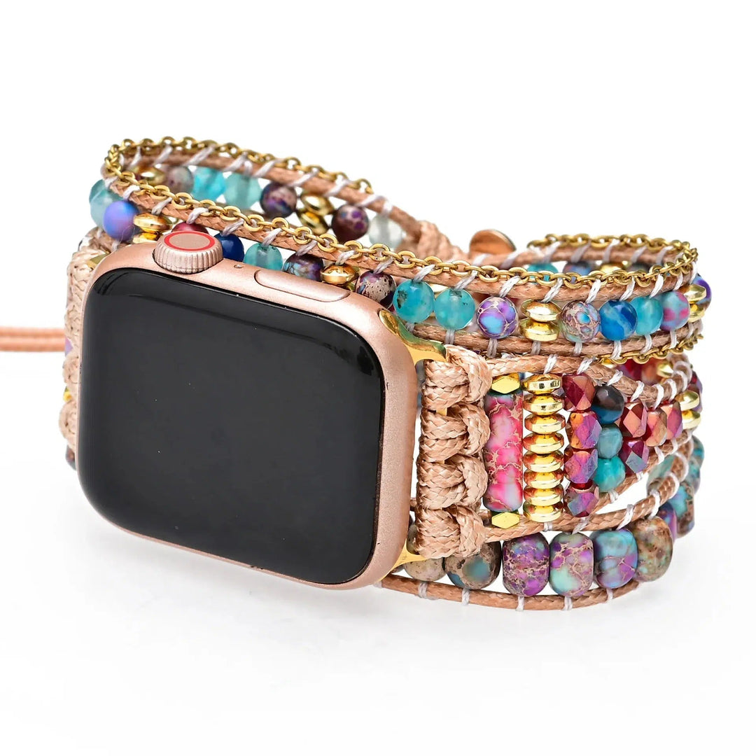 Bohemian Crystal Watch Band For Apple Watch Band