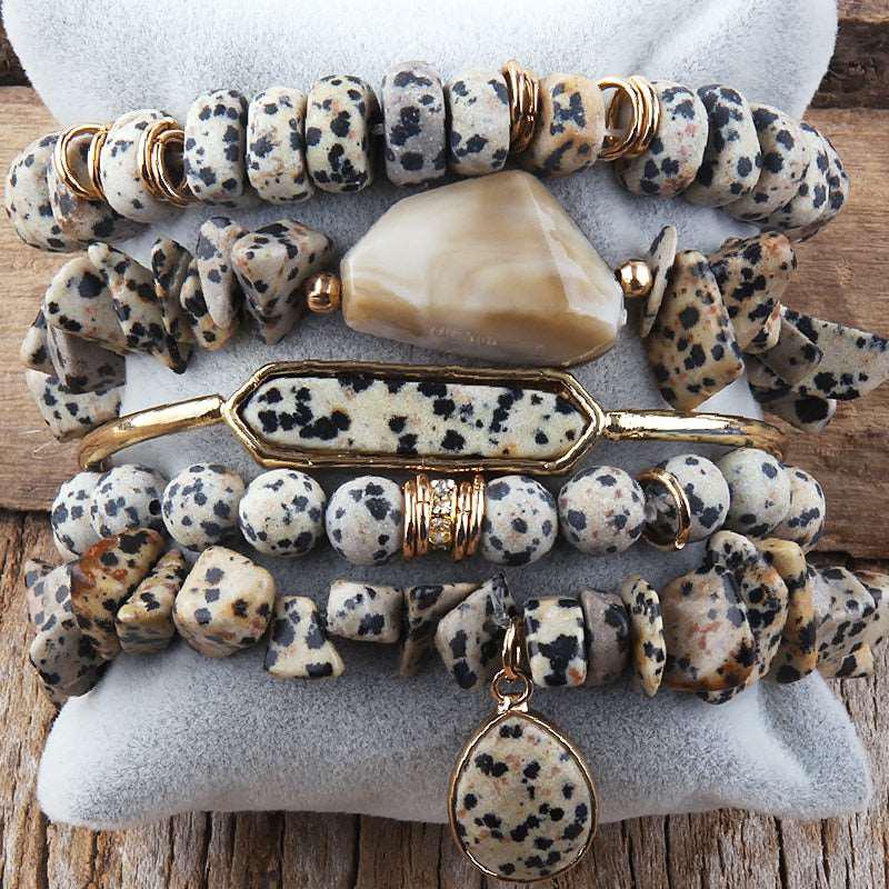 Boho Beaded Bracelet Sets 5pc Stack Bracelets