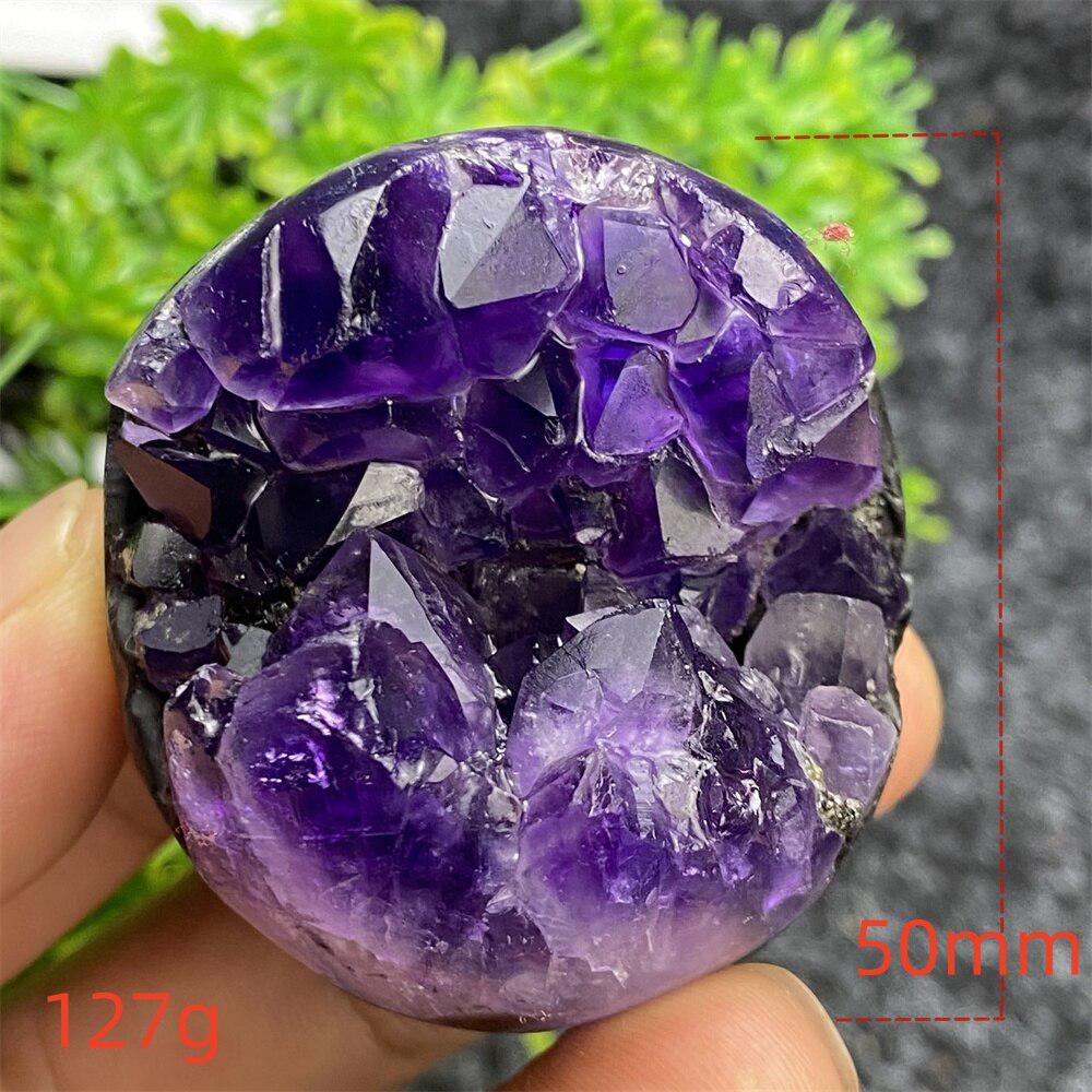 Brazilian Amethyst Drusy Sphere