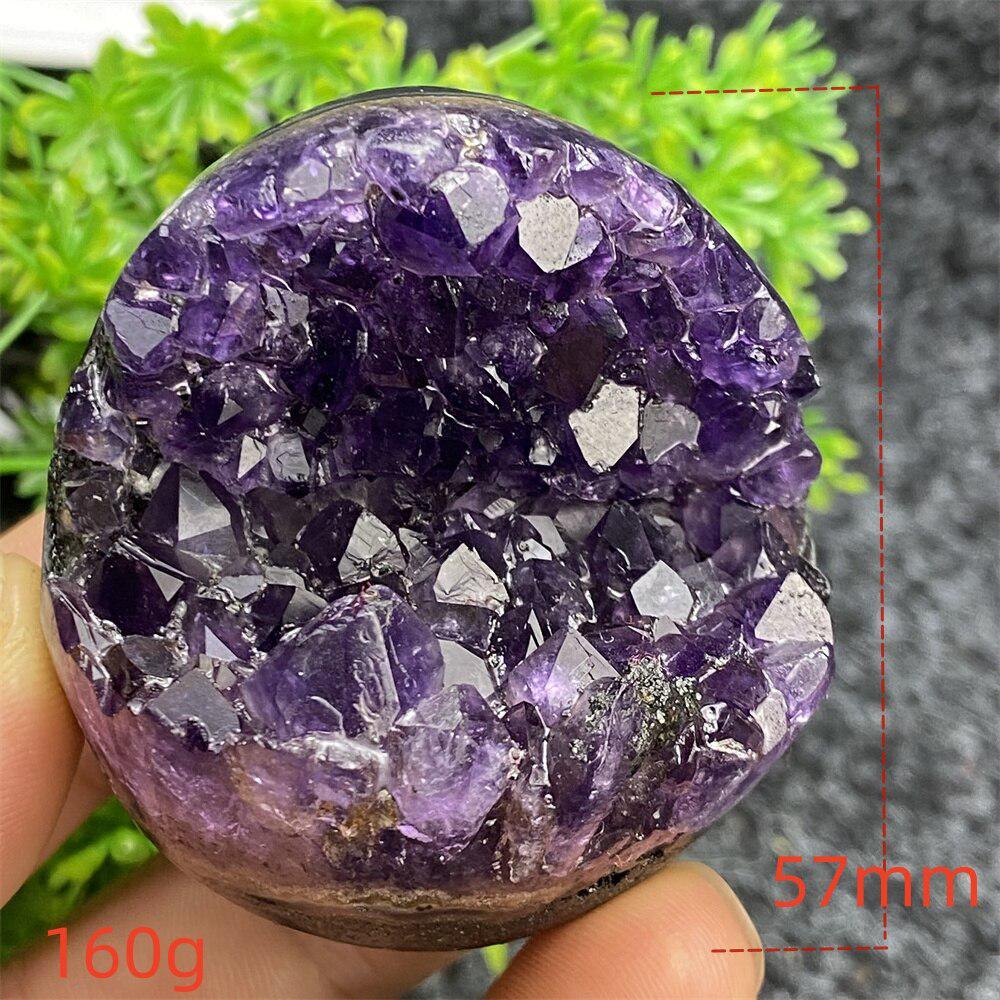 Brazilian Amethyst Drusy Sphere