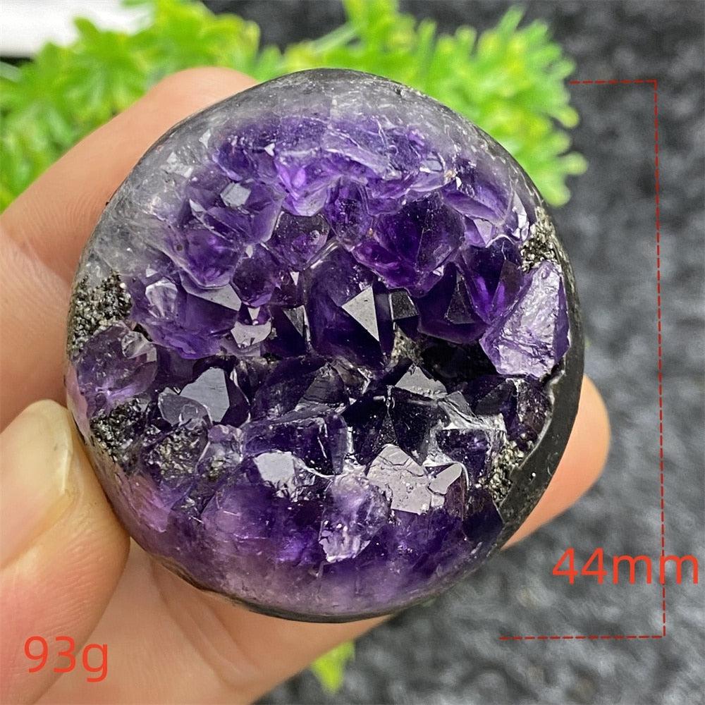 Brazilian Amethyst Drusy Sphere