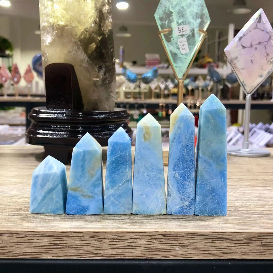 Brazilian Dumortierite Tower