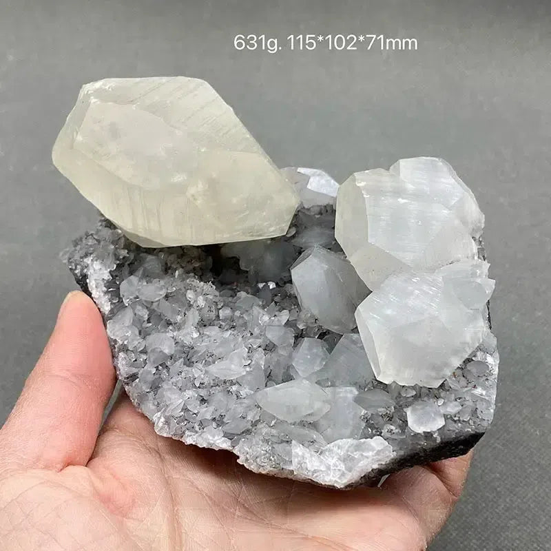 Calcite Cluster Specimen UV Reactive