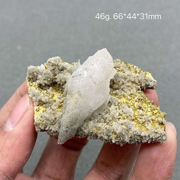 Calcite Rough Crystal UV Fluorescence