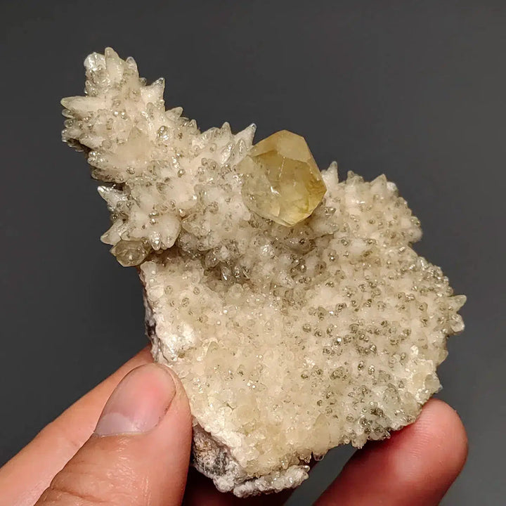 Calcite and Pyrite Mineral Specimen