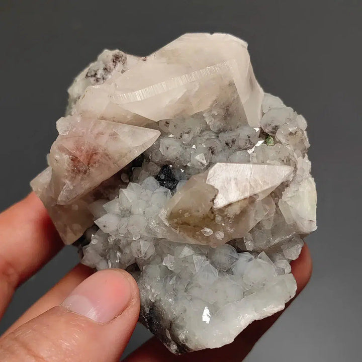 Calcite and Pyrite Mineral Specimen