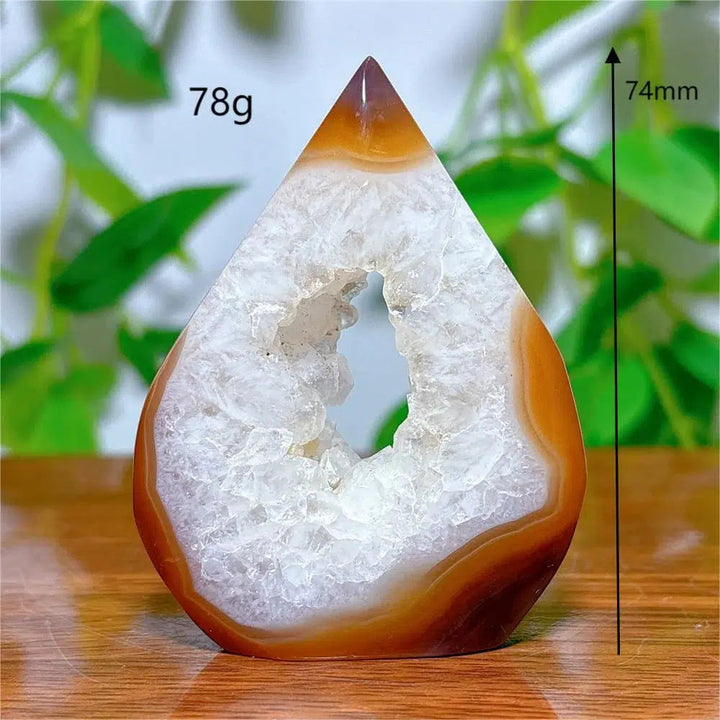 Carnelian Agate Freeform Torch