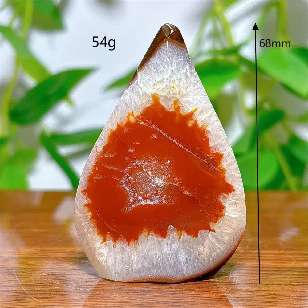 Carnelian Agate Freeform Torch