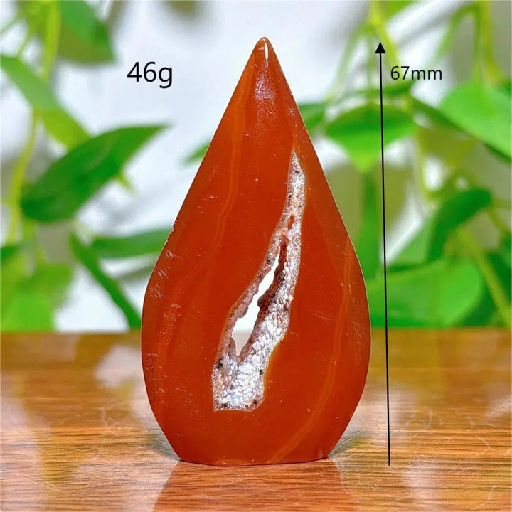 Carnelian Agate Freeform Torch