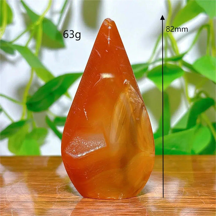 Carnelian Agate Freeform Torch