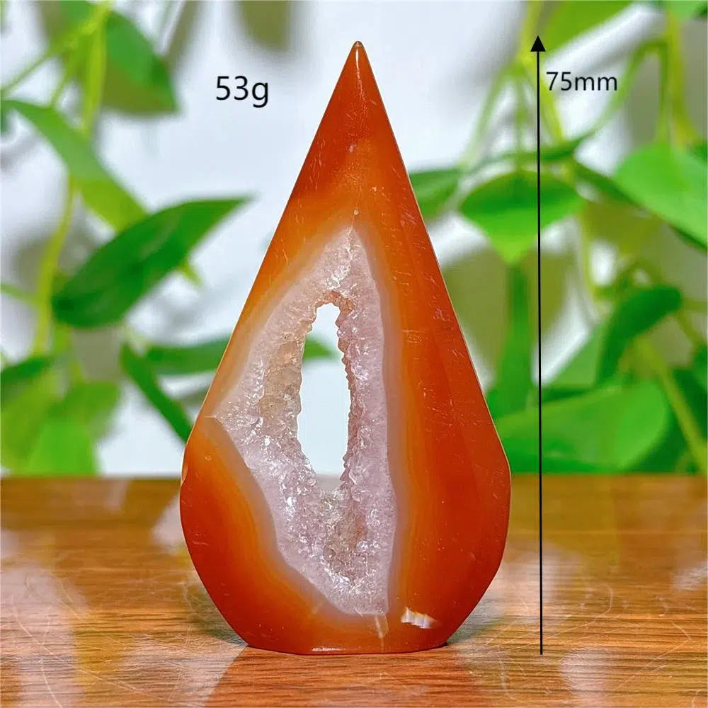 Carnelian Agate Freeform Torch