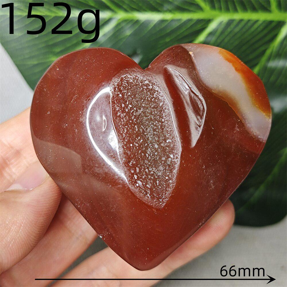 Carnelian Agate Heart