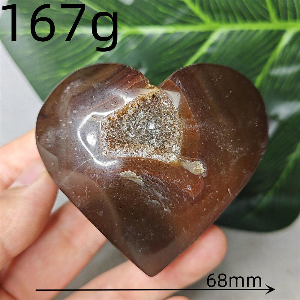 Carnelian Agate Heart