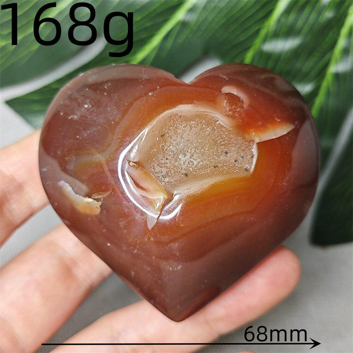 Carnelian Agate Heart