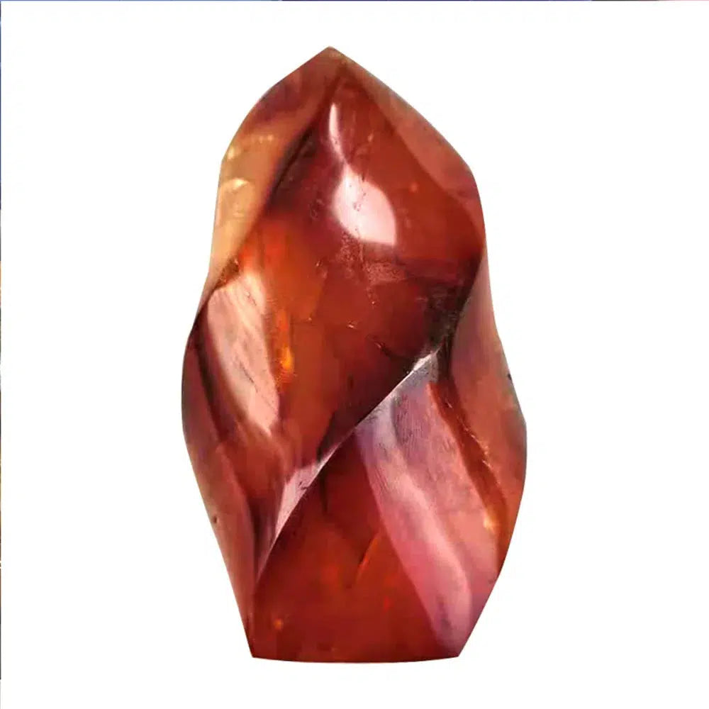 Carnelian Flame Carving