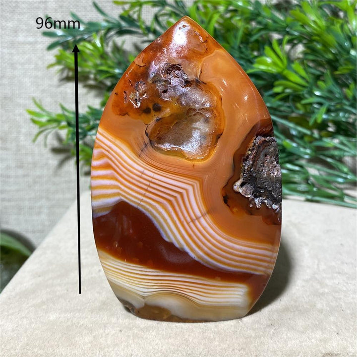 Carnelian Lace Agate Freeform