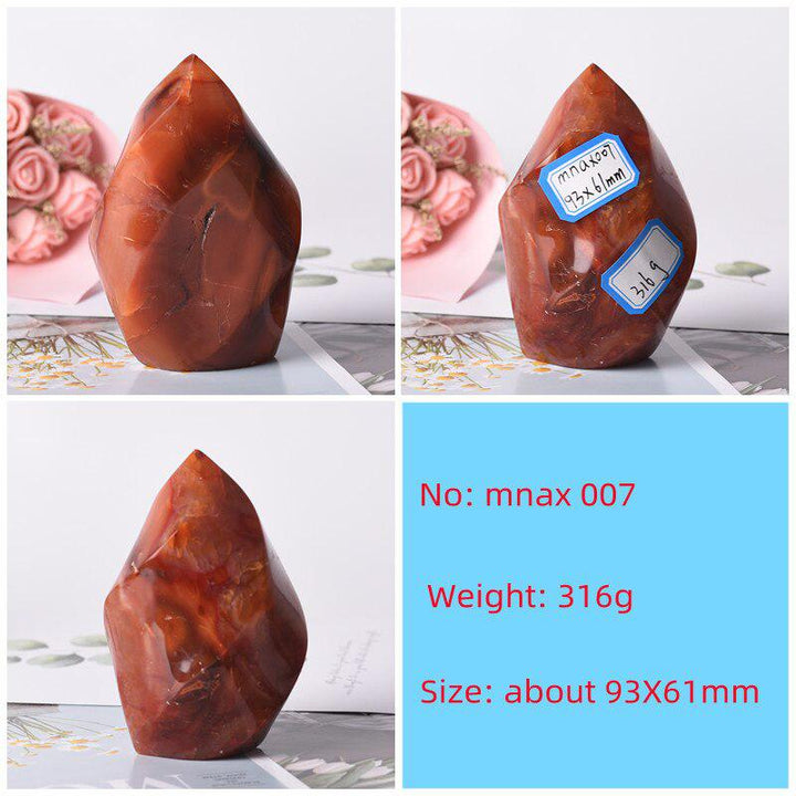 Carnelian Red Agate Flame